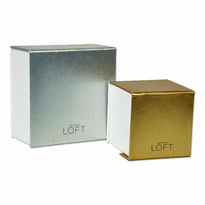 Custom Folding Box with Metallic Paper