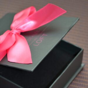 Custom printed jewelry boxes