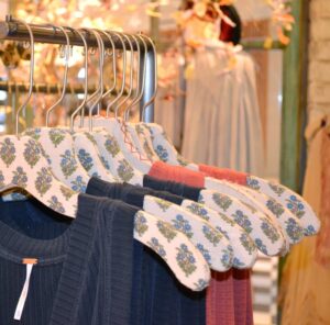 branded store hangers