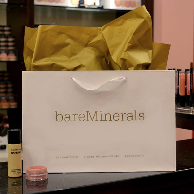 bare minerals shopping bags