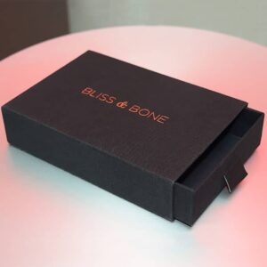 Custom High End Luxury Box, custom product packaging, corrugated material, custom accessories, drawer boxes, custom graphics, custom packaging, custom printing, die cut, embellishments, embossing, gift boxes, grommets, hot stamping, kraft paper, product packaging, specialty paper, spot uv, treatments