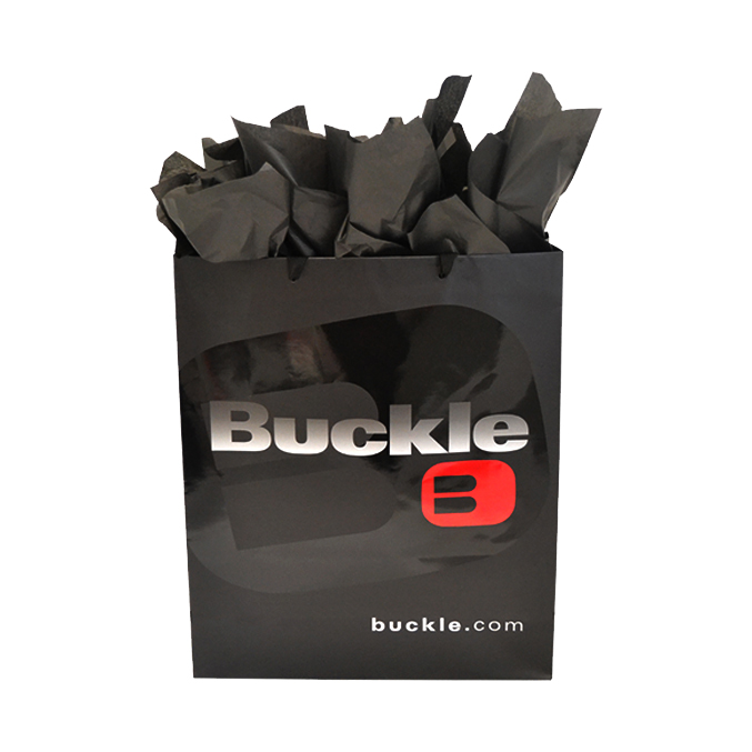 Buckle Custom Eurotote Packaging with hot stamping