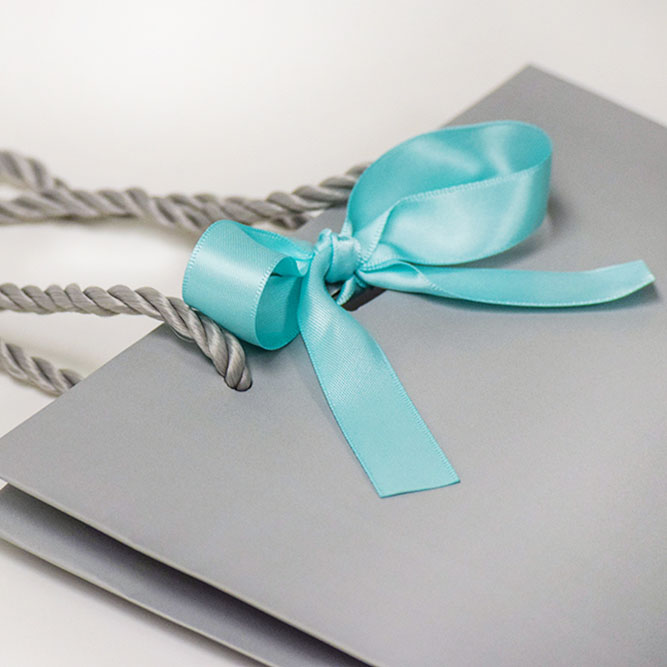 Ribbon Die Cut Handle Options