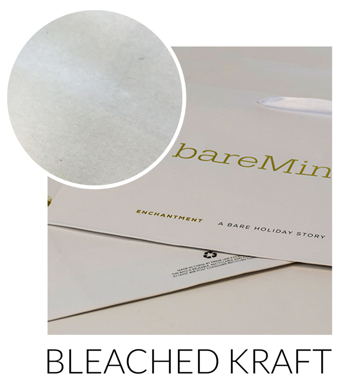 Bleached Kraf Paper Option