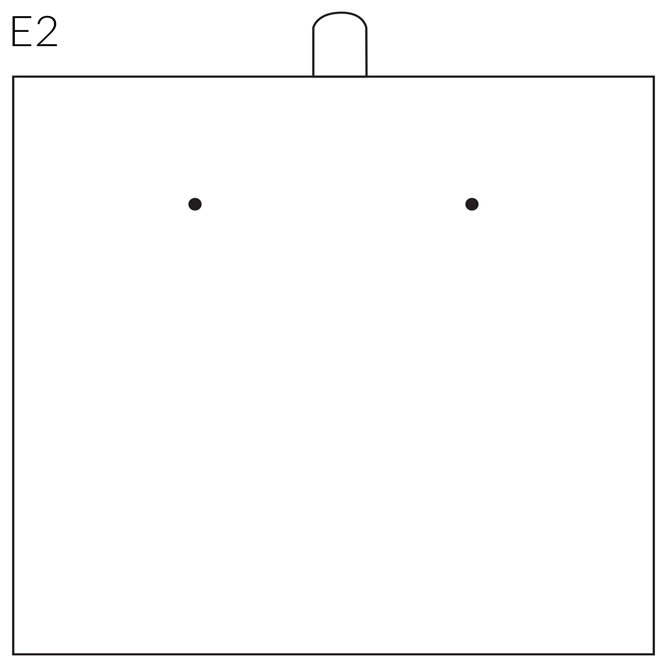 Earring Box Insert Template | Prime Line Packaging