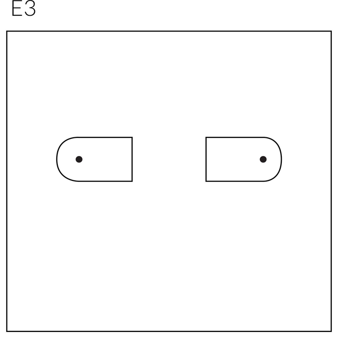 Earring Card With Two Hooks & Two Holes | Prime Line Packaging