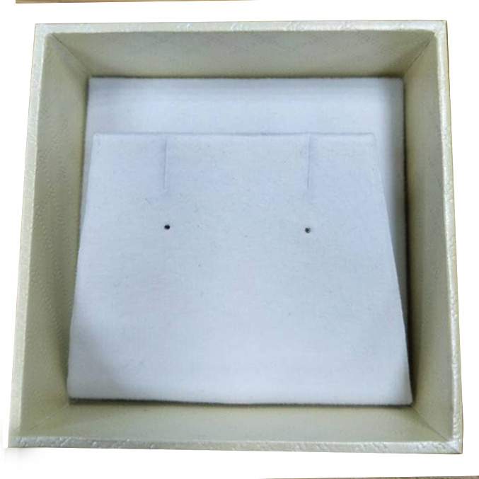 Pendant Insert With Two Slits And Two Earring Holes