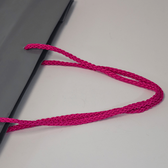 plastic rope design shopping bag retail