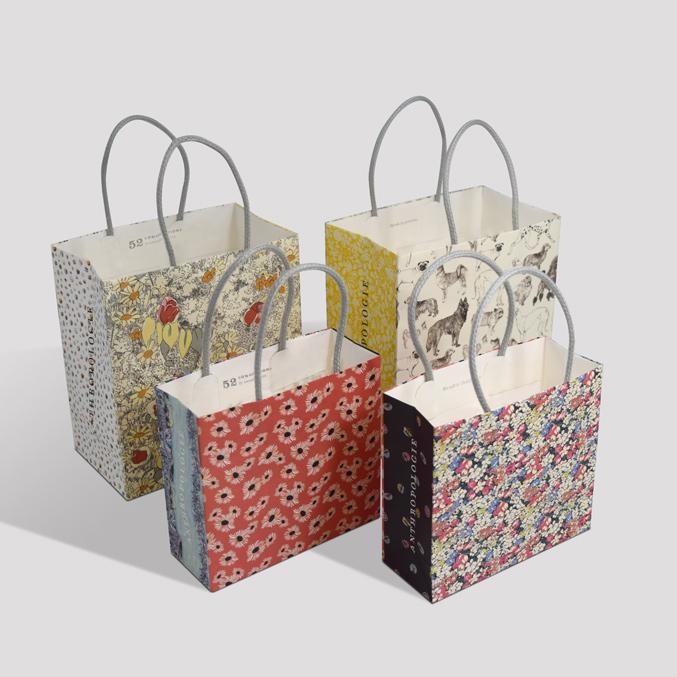 Custom Kraft Paper Shopping Bags (Printed) by BannerBuzz