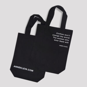 Anne Klein Cotton Canvas Tote Bag