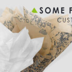 printed tissue, custom printed tissue paper, tissue paper, custom stickers, ecommerce, stickers for retail, branded stickers, customizable printed tissue, customizable printed stickers