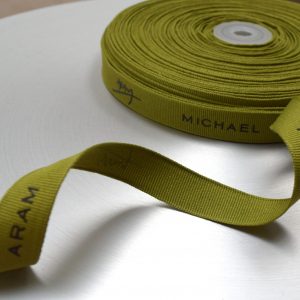 custom ribbon, custom ribbon closures, custom ribbon accessories, grosgrain ribbon, satin ribbon, cotton ribbon,