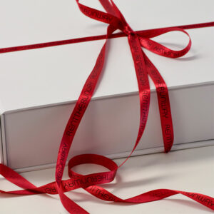 custom ribbon, custom ribbon closures, custom ribbon accessories, grosgrain ribbon, satin ribbon, cotton ribbon,
