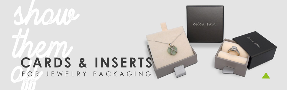 Jewelry Packaging: Cards and Inserts