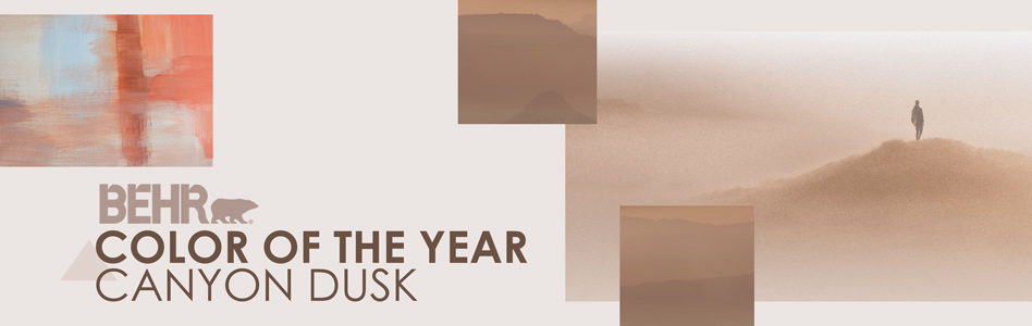 You are currently viewing Behr’s 2021 Color of the Year: Canyon Dusk