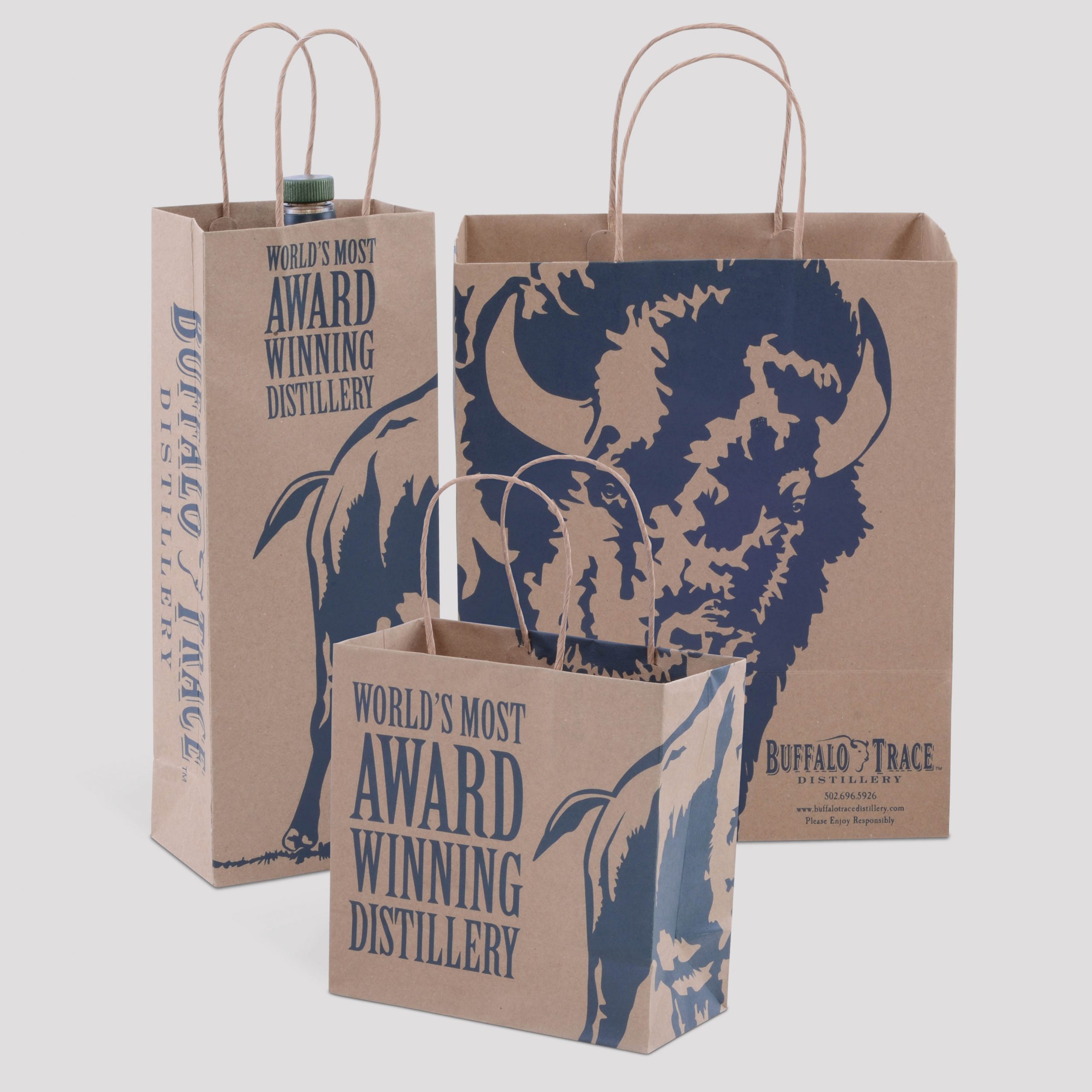 Prime Line Packaging- Brown Kraft Paper Shopping Bags with Handles