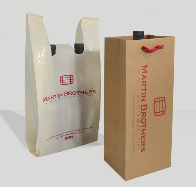 wine bags, festive wine bags, alcohol bags, wine gift bags, carry out alcohol bags, spirits, drizzly, wine industry, winery packaging, reusable packaging, custom wine bags, custom alcohol packaging, brand visibility, winery branding, wine branding, holiday wine bags, holiday wine gift bags, branded gift bags, branded wine bags, paper shopping bags, reusable shopping bags