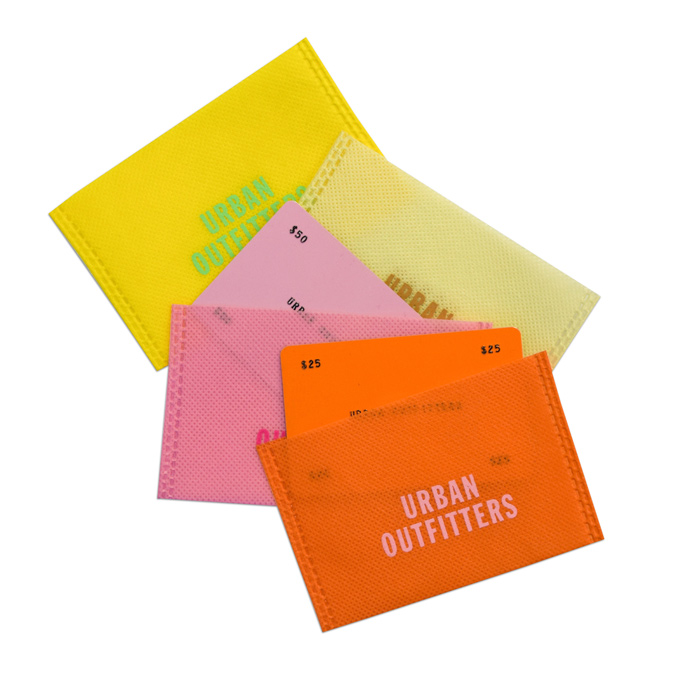 gift card sleeves custom Holders, & Folders membership cards 100 X Gift Card Sleeves,