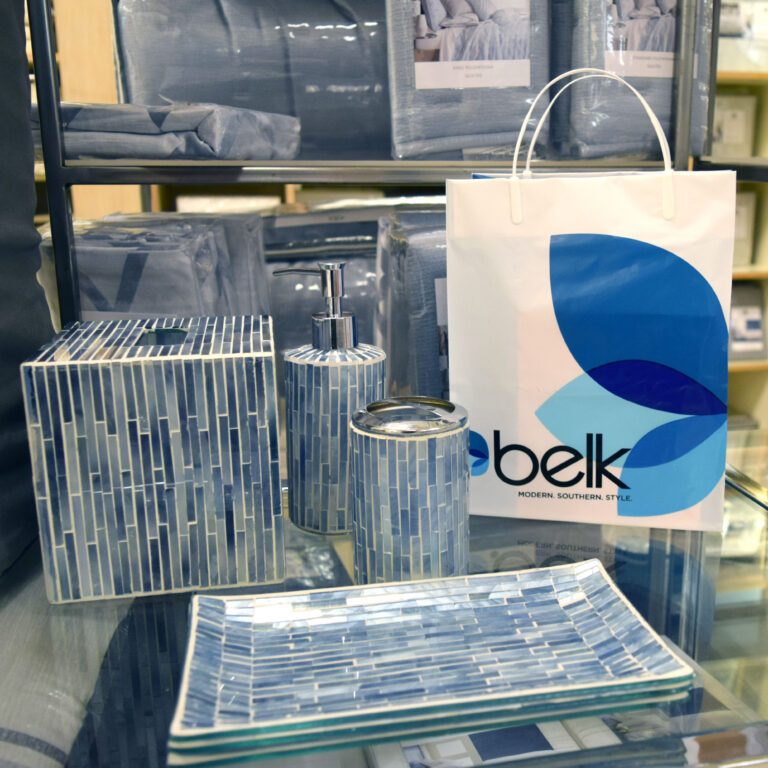 belk, belk collection, belk department store, paper shopping bags, poly shopping bags, reusable shopping bags, belk packaging collection, branded packaging, branded retail packaging