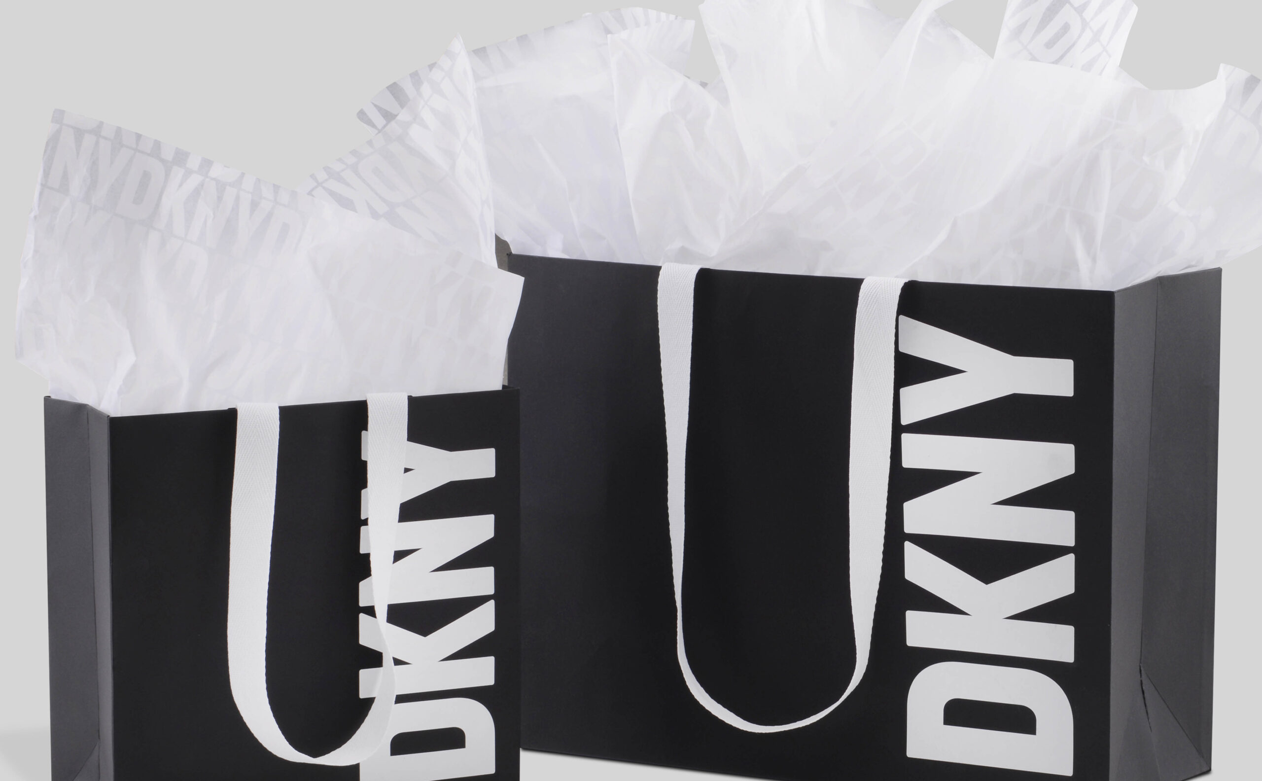 DKNY detail image #2 beater dyed black dkny collection cotton ribbon