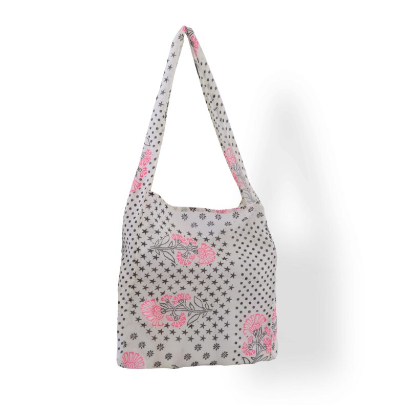 Free People custom totes and muslin pouches with vintage-inspired design