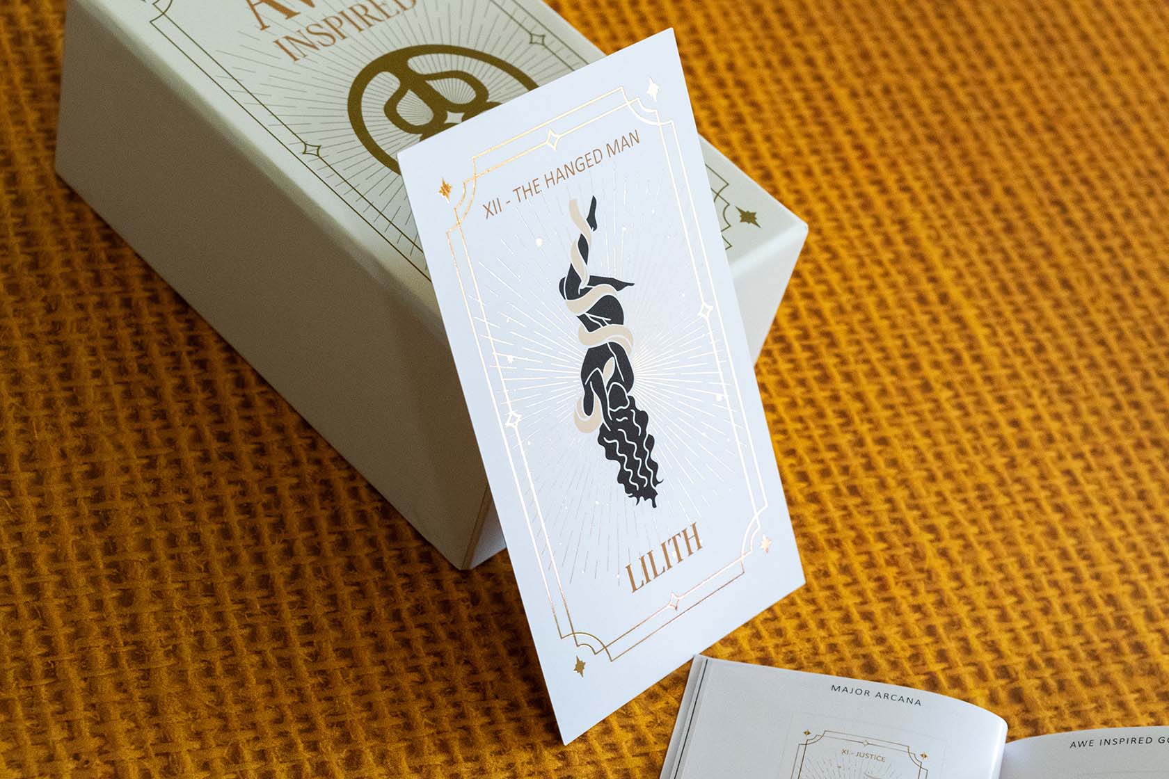 Awe Tarot Card close up